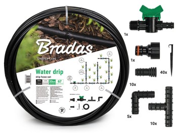 Zestaw z wężem kroplującym WATER DRIP 50m