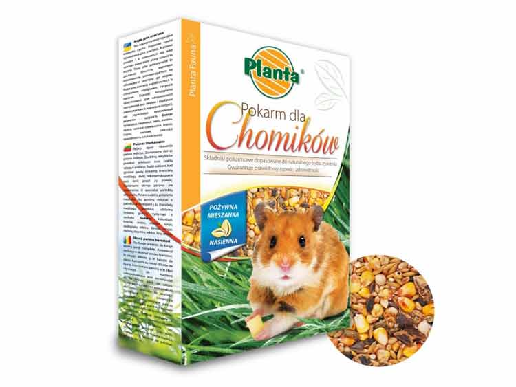 Pokarm dla chomików PLANTA 0,5kg