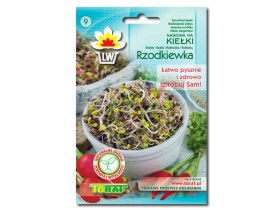 Kiełki Rzodkiewka China Rose 20g