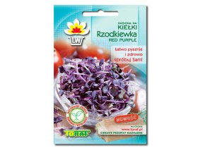 Kiełki Rzodkiewka Red Purple 10g