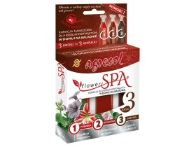 FLOWER SPA kuracja dla roślin kwitnących w domu i na balkonie Agrecol 3x30ml