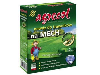 Nawóz do trawników na mech Agrecol 1,2kg