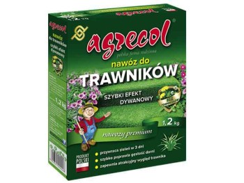 Nawóz do trawników szybki efekt dywanowy Agrecol 1,2kg