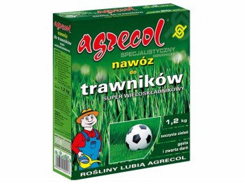 Nawóz do trawników wieloskładnikowy Agrecol 1,2kg