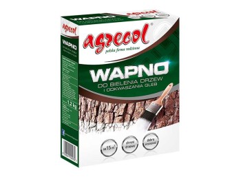 Wapno do bielenia drzew 1,2kg Agrecol