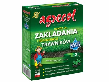 Nawóz do zakładania i regeneracji trawnika Agrecol 1,2kg