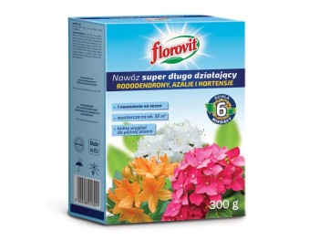 Nawóz długo działający do azalii, różaneczników, hortensji - FLOROVIT 300g