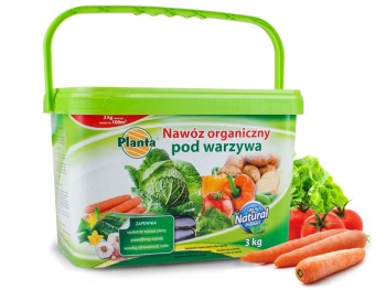 Nawóz do warzyw naturalny organiczny PLANTA 3kg