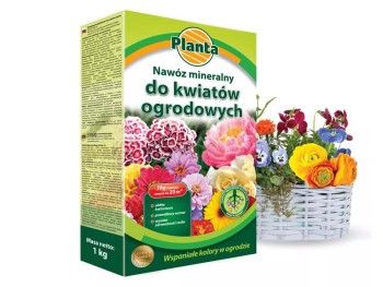 Nawóz do kwiatów ogrodowych 1kg PLANTA