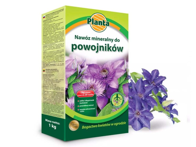 Nawóz do powojników 1kg PLANTA