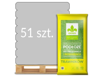 Podłoże do zakładania i pielęgnacji trawników 40l Kronen - paleta 51 worków