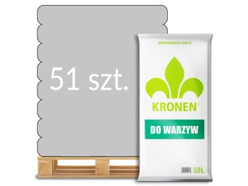 Ziemia do warzyw 50l Kronen - paleta 51 worków